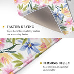 Aportt Spring Summer Floral Dish Drying Mat - Image 3