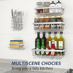 5 Pack Shower Caddy Organizer Rack Shelf - Image 8