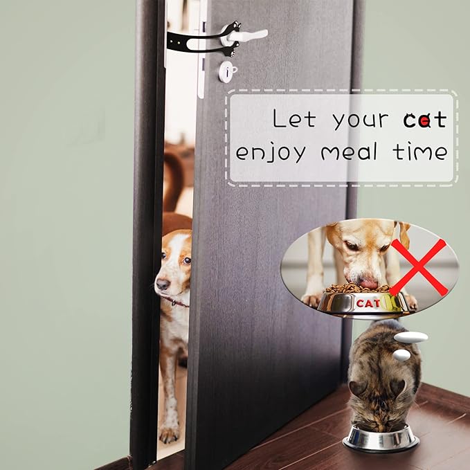 Cat Door Latch Holder, 【8 Adjustable Sizes】 Stronger Flex Cat Door Stopper - Image 2