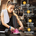 HOMEXCEL 4 Pack Premium Waffle Gym Towels, Ultra Soft Cooling Towels Highly - Image 6