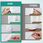 Door Stoppers Wall Protector, Shock Absorbent Door Knobs Wall Protectors to - Image 3