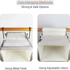 Large-Sized Hanging Shoe Organizer 8-Shelf, Hanging Closet Organizer - Image 4