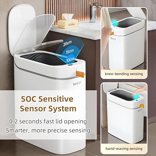 funest Smart Bathroom Trash Can - Image 2