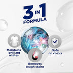 OxiClean Triple Action White Revive Laundry Whitener and Stain Remover Powder - Image 4