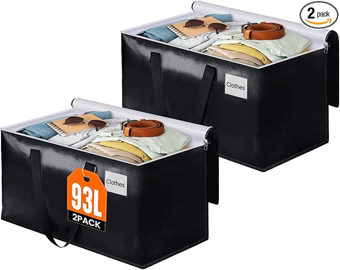 BlissTotes Moving Bags, Heavy Duty Moving Boxes by BlissTotes