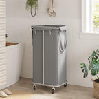 WOWLIVE 100L Rolling Laundry Hamper - Image 3