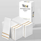 Disposable Hand Towels for Bathroom, Wedding Napkins for Tables, and Restrooms - Image 2