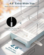 Minimalist Sink Caddy, Rustproof Sponge Holder - Image 4
