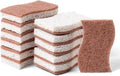 Eco-Friendly Sisal and Wood Pulp Cotton Double-Sided Cleaning Sponges by SHINEMOON