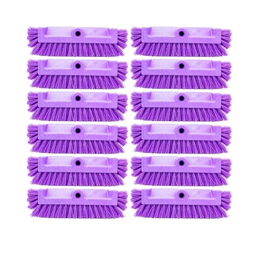 SPARTA Multi-Level Tile Scrub Brush 12" Wide Brush Head, Heavy-Duty Tile by SPARTA