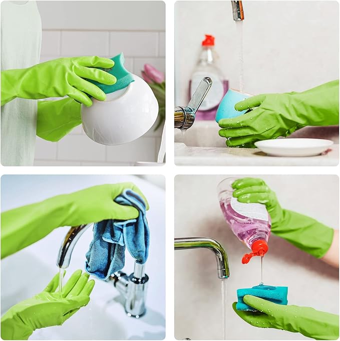 Rubber-Gloves Dishwashing Gloves - Image 2