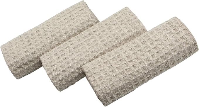 Waffle Weave Absorbent Kitchen Dish Towels - Image 3