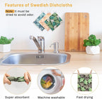 Lucomb 10 Pack Swedish Dishcloths - Image 4