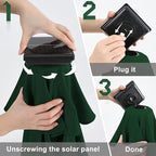 ABCCANOPY Durable Solar Led Patio Umbrellas with 32LED Lights 9FT (Forest Green) - Image 8