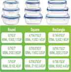 HOMBERKING Glass Food Storage Containers - Image 2