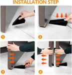 Heavy Duty Door Stopper, 3 Inch High Large Adjustable Spring Door Stop - Image 6