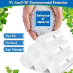 3 gallon Clear trash can liners, Small clear Garbage Bags 300, Extra Strong 2.6 - Image 3