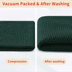 Homaxy 100% Cotton Waffle Weave Kitchen Dish Cloths, Ultra Soft Absorbent Quick - Image 8