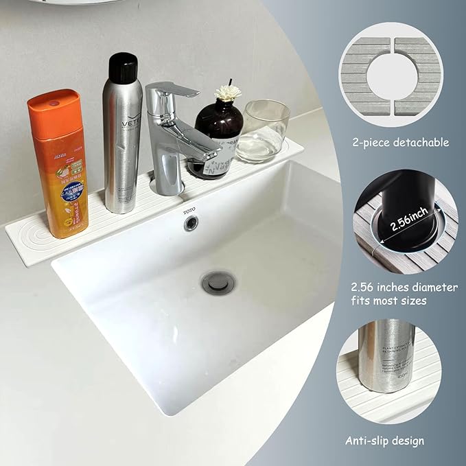 Stargaz Faucet Mat For Kitchen Sink，Sink stone quick dry around faucet - Image 7