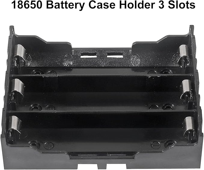 18650 Battery Case Holder 3 Slots X 3.7V 18650 Battery Storage Box, in Parallel - Image 5
