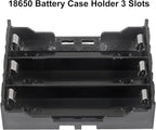 18650 Battery Case Holder 3 Slots X 3.7V 18650 Battery Storage Box, in Parallel - Image 5