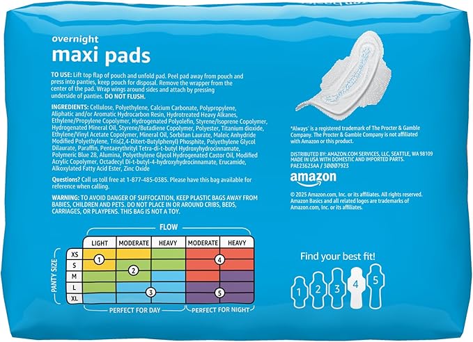 Amazon Basics Thick Maxi Pads - Image 2
