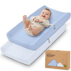 2-Pack Baby Changing Pad Cover for Girl, Boy by KeaBabies