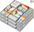 DIMJ Drawer Organizer Clothes, 21 Pack Dresser Organizer, Foldable Closet by DiMJ