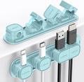 6 Pack Magnetic Cable Clips, Laitver Cord Organizer Holder Strong Adhesive Desk by Unknown
