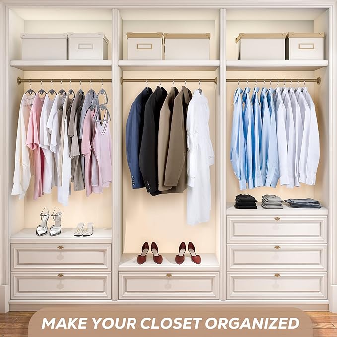 Grey Plastic Hangers 30 Pack, No Shoulder Bumps Ultra Thin Space Saving Clothes - Image 6