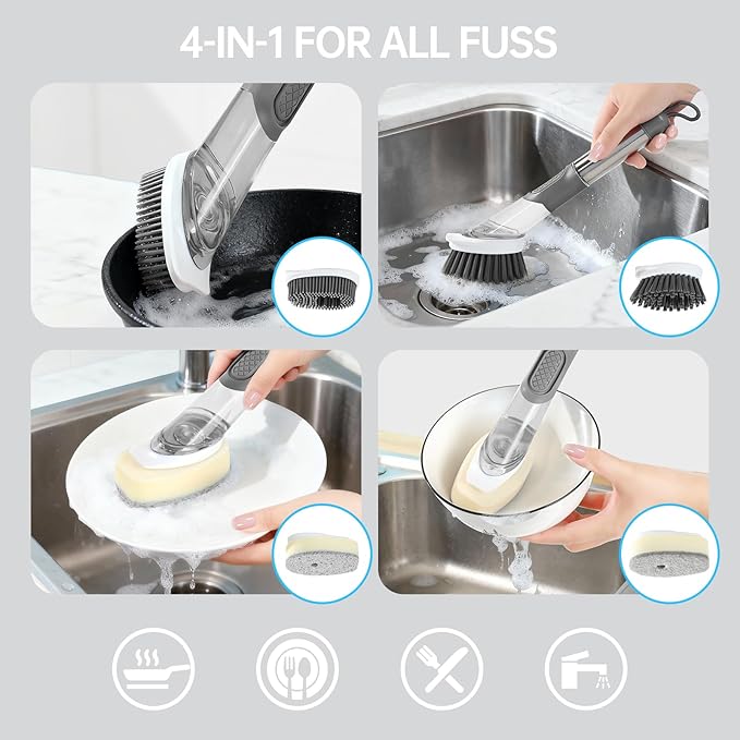 Soap Dispensing Scrub Brush - Image 6