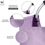 WOOHA 125L Large laundry basket, Collapsible laundry hamper, Tall Clothes - Image 8