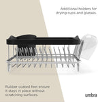 Umbra Sinkin Dish Drying Rack – Drainer - Image 6