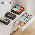 DIMJ Drawer Organizer Clothes Storage- 18 Pack Baby Dresser Organizer - Image 2