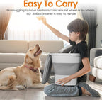 28-30Lbs Dog Food Storage Container, Collapsible Dog Food Container - Image 4
