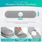 Stone Faucet Mat for Kitchen Sink – Diatomite Fast-Drying Stone Tray, Faucet - Image 4