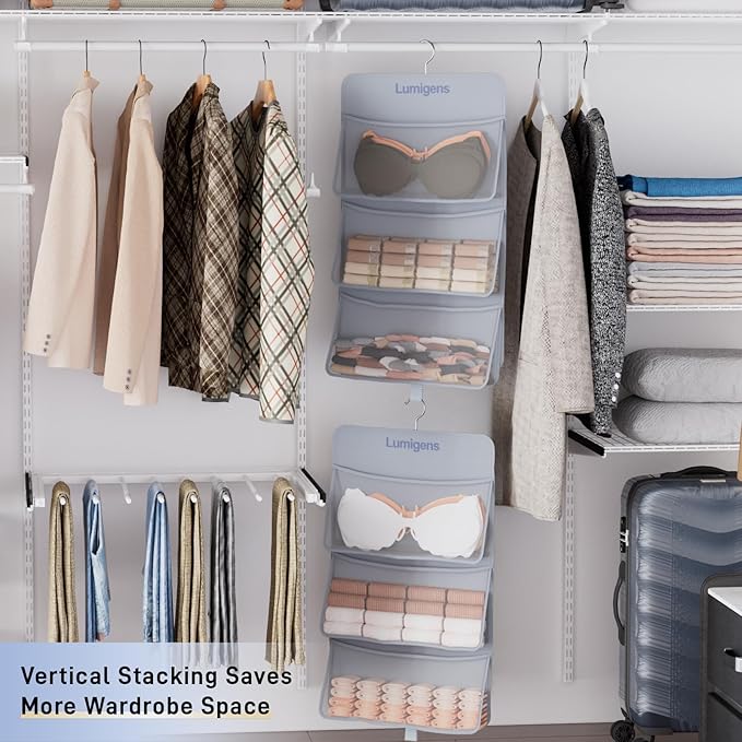 2 pack Hanging Closet Organizer - Image 6