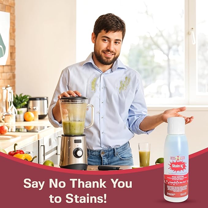 Stain Remover, Effectively Eliminates Stains from Wine, Berries & Blood on - Image 4