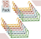 Mr. Pen- Space Saving Hangers for Clothes, Pastel Colors, Plastic Multi Clothes - Image 2