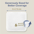 Ourmed Life Large Cotton Pads for Face, Soft & Lint-Free Cotton Rounds - Image 6