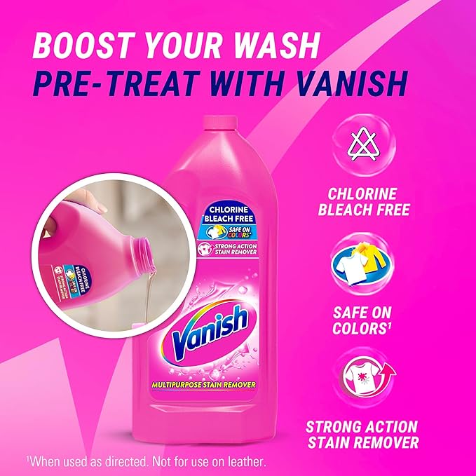 Vanish Pink Liquid Color Bleach Free Stain Remover 1750ML - Image 8