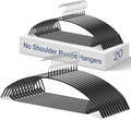 Black Hangers 20 Pack by FUSTEGClothesHangers