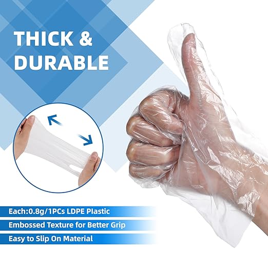 Brandon-super Food Prep Gloves Plastic Food Safe Brandon-super Gloves, Food - Image 2