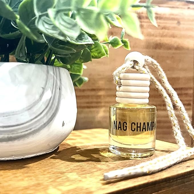 Nag Champa Car Air Freshener – Hanging Essential Oil Diffuser - Image 2