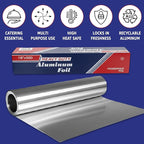 18" x 500' Heavy Duty Commercial Grade Food Safe Aluminum Foil Roll - Image 2