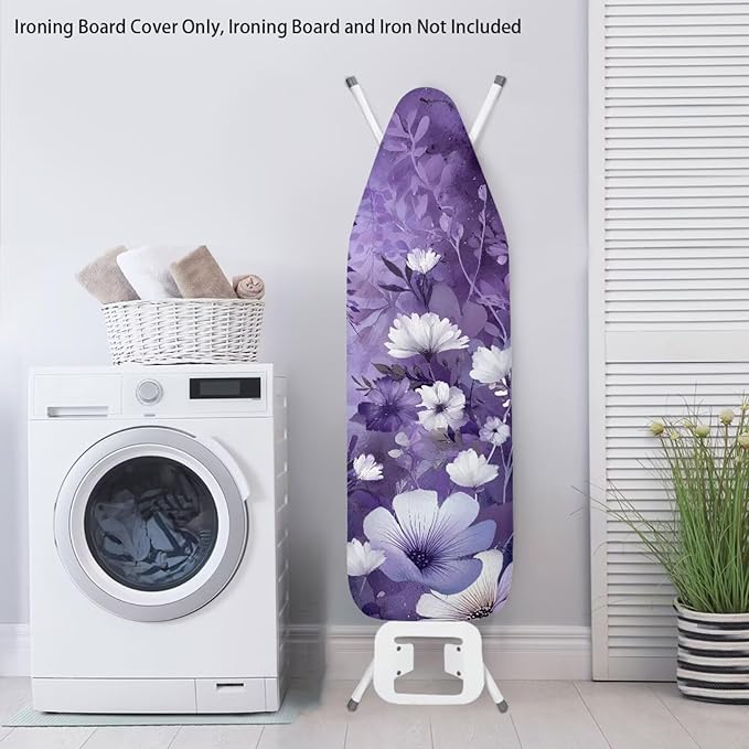 Flower Print Ironing Board Cover Protector Decorative Covers - Image 3