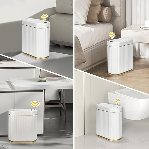 ELPHECO Bathroom Trash Can - Image 2
