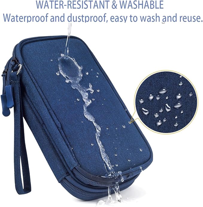 Electronic Bag Travel Cable Accessories Bag Waterproof Double Layer Electronics - Image 2