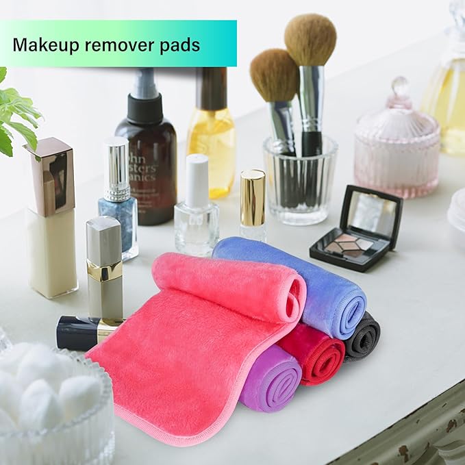 Nugilla Makeup Remover Cloth, 13x7 Inch Reusable Makeup Remover Towels - Image 5