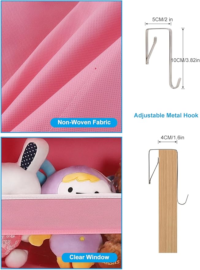 Over Door Hanging Organizer, No Tilt Baby Closet Organizer - Image 6